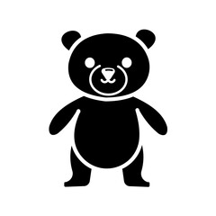 Fototapeta premium Teddy bear - vector icon