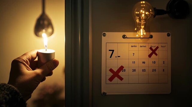 Outage situation: electrical lapse, power absence, grid failure, energy crash, service cut, blackout scenario, system breakdown, infrastructure loss, utility failure, city blackout event