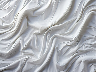 Obraz premium White abstract paper texture with crumpled design for text or graphics