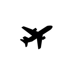 Obraz premium Simple airplane graphic