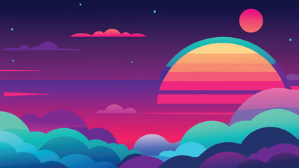 night sky with stars