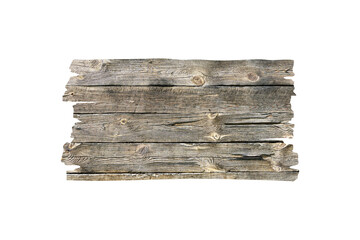 Oblong decorative old wooden signboard made of natural wood. sign board background. plank wood isolated for design art work or add text message.