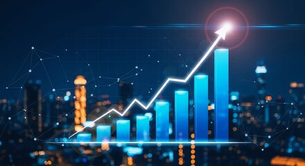 Fototapeta premium Business Growth and Development Concept – Success, Strategy, and Innovation Professional business-themed image representing growth, development, and strategic progress.