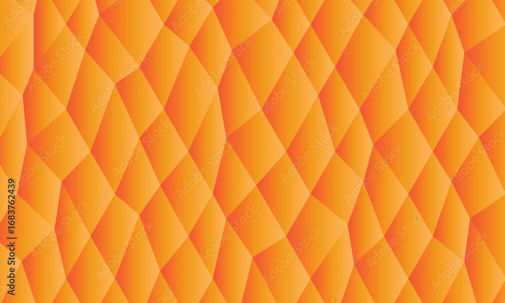 Poster abstract orange geometric pattern with a textured background design