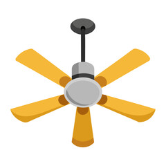 new style colorful electric celling fan, wonderful-celling-fan, hanging fan, table fan, rechargeable fan silhouette vector icon on white background