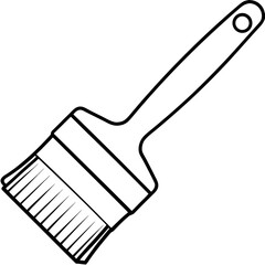 paint brush vector illustration