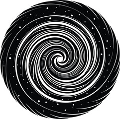 Abstract geometric pattern with sharp lines and contrasting colors for modern design elements