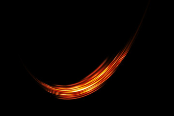 Dynamic Golden Curve Lens Flare for Design