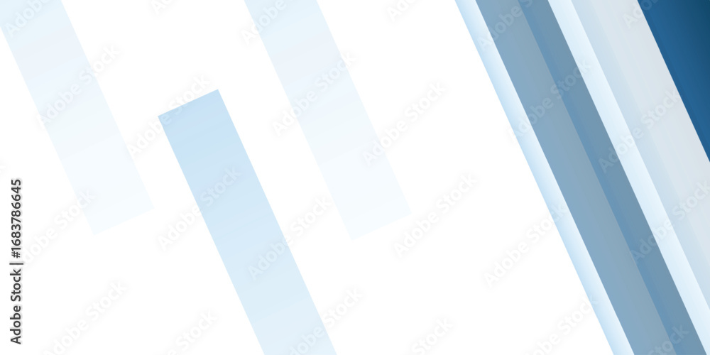 Poster abstract blue background with white color. abstract blue background with square shapes. modern simpl