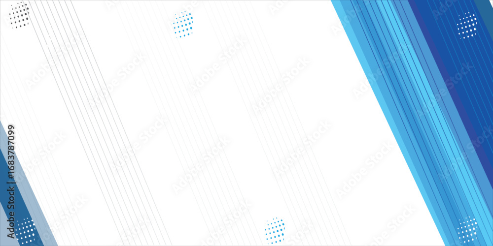Poster blue abstract background with white color. abstract blue background with square shapes. modern simpl
