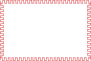 Unique Red Frame, Photo Frame, Unique Border Frame with White Background, Unique Frame, Amaizing Frame, Simple Frame
