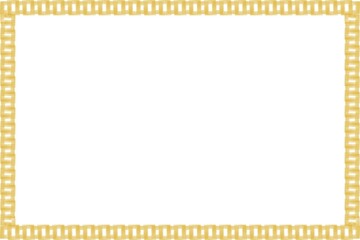 Unique Golden Frame, Photo Frame, Unique Border Frame with White Background, Unique Frame, Amaizing Frame, Simple Frame