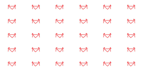 Seamless Repeatable Bikini Pattern,For cover, wrapping, background.