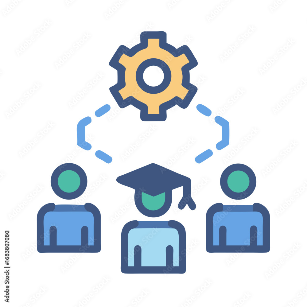 Poster education process management connecting students to operational improvements