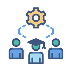 Education process management connecting students to operational improvements