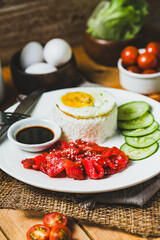 Homemade Quiche with Vegetables