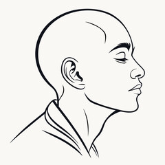 Male Profile Outline