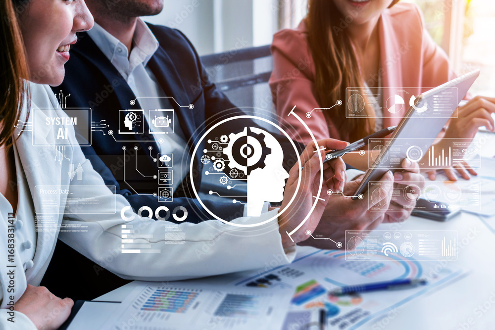 Poster ai assistant with llm, big data, machine learning, and generative ai powers prompt engineering and s