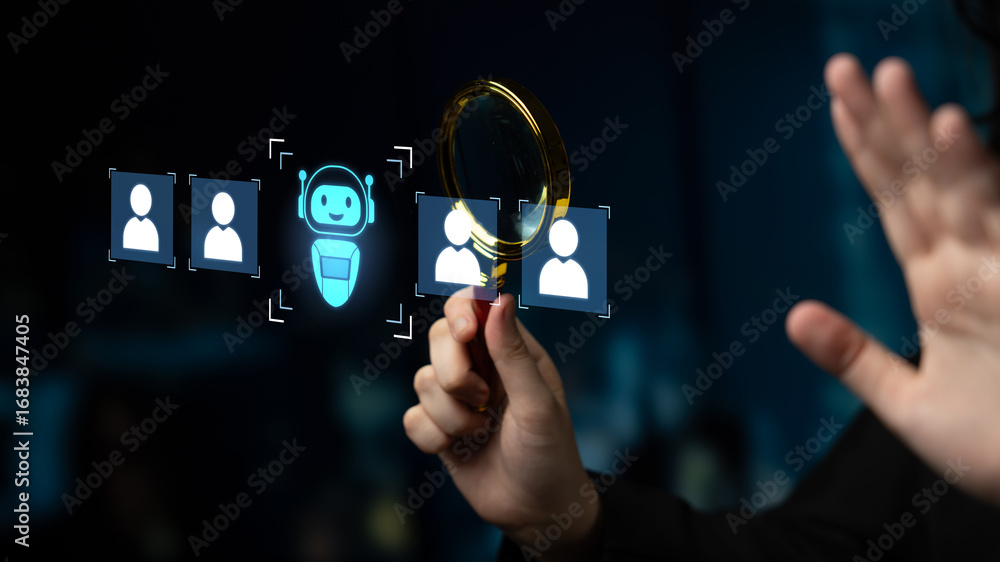 Poster ai is selected to replace human employees, illustrating automation and workforce transformation driv