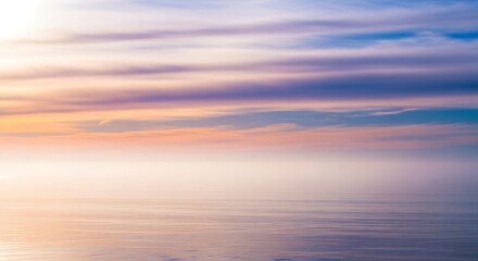 Fototapeta premium Sunset Over the Ocean.