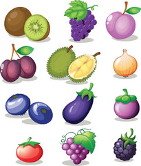 collection of fruits