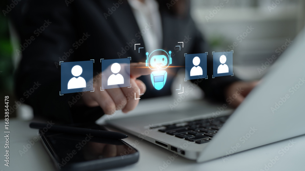 Poster ai is selected to replace human employees, illustrating automation and workforce transformation driv