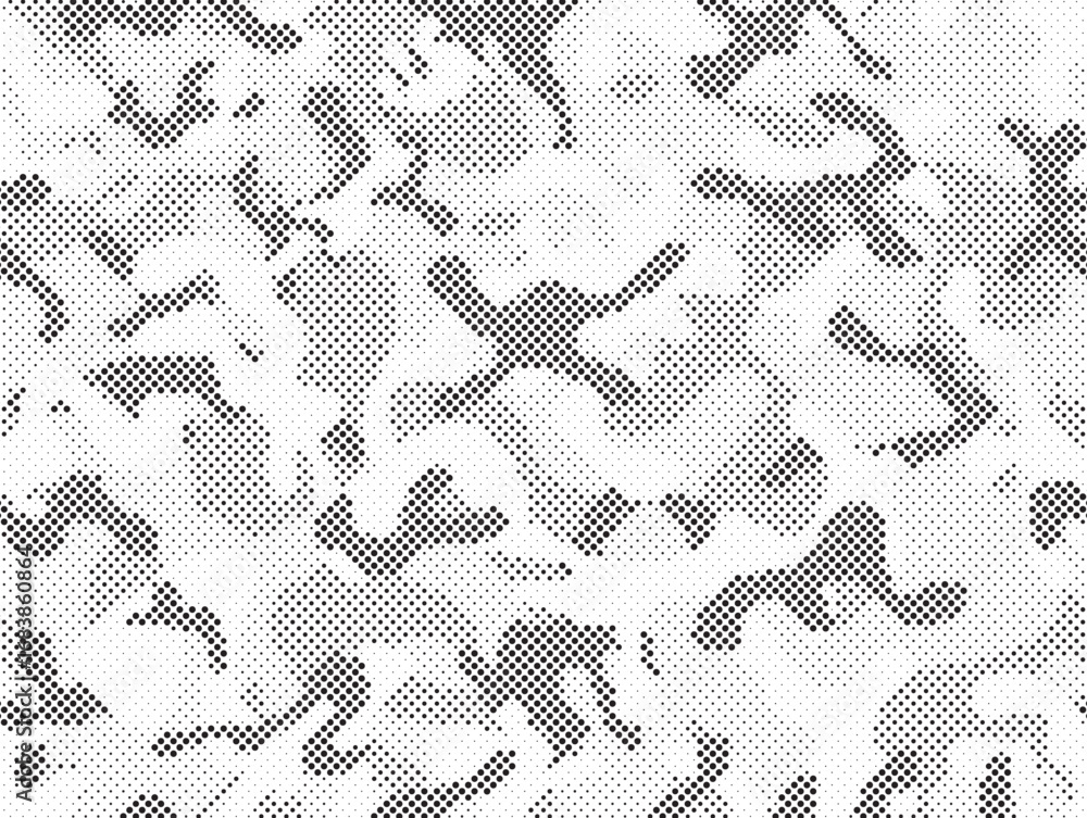Poster camouflage seamless pattern gray. abstract camo. modern texture. print on fabric on clothes. vector 
