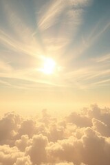 clouds in the sky