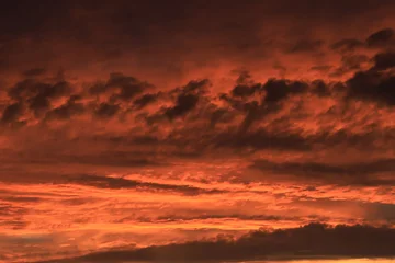 Fototapete Rund Rot Lila Ciel enflammé  © Guillaume boulanger