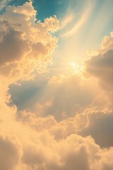 sun and clouds