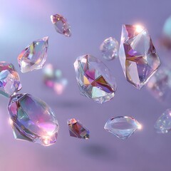 diamond on white background