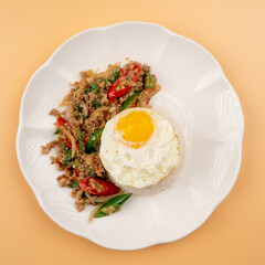 fried rice with chicken