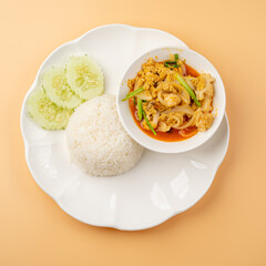 rice with chicken
