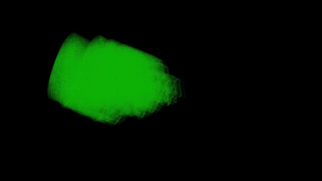 Paper tear crack transition animation | Green screen ripped effect