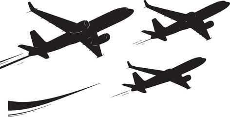 Abstract geometric composition with vibrant color gradients and clean lines