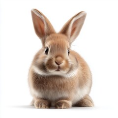 Obraz premium Adorable Baby Rabbit Portrait , PNG isolated cut out image