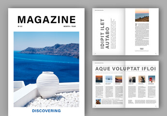Modern Magazine Layout