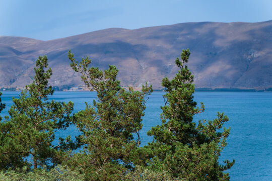 Amazing view of Lake Sevan, Armenia