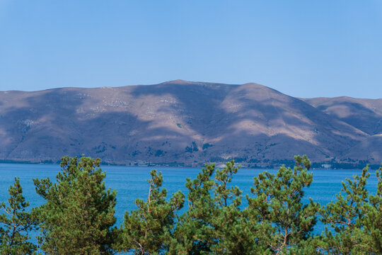 Amazing view of Lake Sevan, Armenia