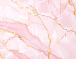 ピンクとゴールドのエレガントな大理石テクスチャ背景Elegant Pink and Gold Marble Texture Background