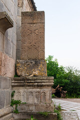Medieval Goshavank monastery at summer, Armenia