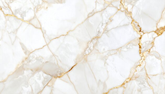 白大理石の高級テクスチャ &ndash; ゴールドとグレーの繊細なベイン模様Luxury White Marble Texture with Elegant Gold and Gray Veins &ndash; High Resolution Background	