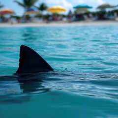 Fototapeta premium Shark in Ocean
