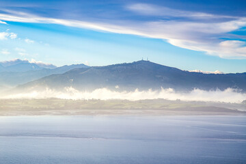 Obraz premium Whispers of Mist and Mountain