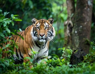 Obraz premium Tiger in jungle (1)