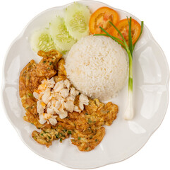 rice with chicken