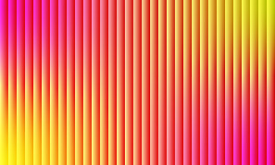 Vibrant gradient of pink and yellow vertical stripes with a subtle 3d effect, creating a modern and energetic abstract background