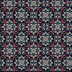 seamless pattern with flowers