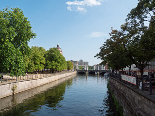 Stunning View of Berlin River with Schloss in Background