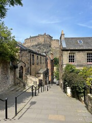 Downtown Edinburgh, Scotland